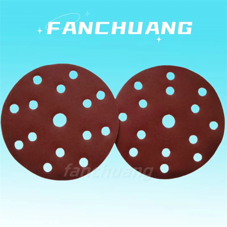 15Holes Alumina Flocking Sandpaper Sheet