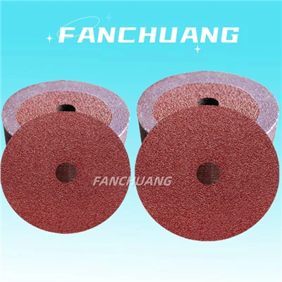 5 '' Angle Grinder Banding Disc Disc Oxid Oxid Resin Fiber s 7/8 '' Arbor