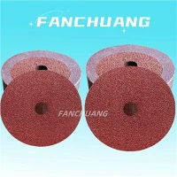 5 '' Angle Grinder Banding Disc Disc Oxid Oxid Resin Fiber s 7/8 '' Arbor