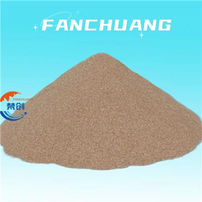 Hnědá zrna taveného oxidu hlinitého Vysoká Al2O3 Vysoká tvrdost