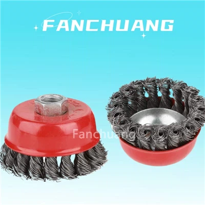 Drátěné kolo typu miska z krouceného drátu